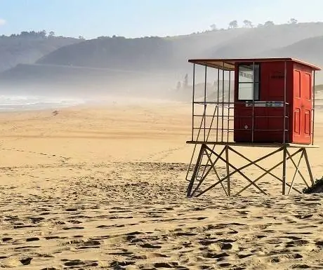 Garden Route, Wilderness, платформа спасателей