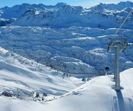 Лыжный Санкт-Антон в начале этого года