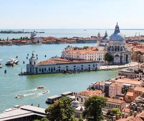 Высокий вид на Венецию, Италия