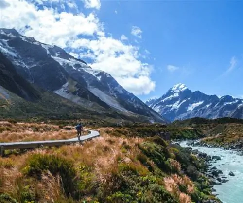 Гора Кука в Южных Альпах.