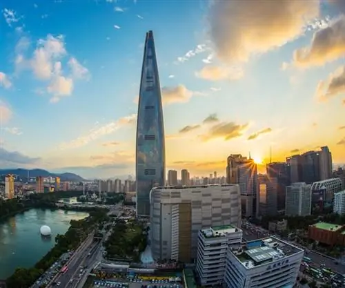Фотография недели: Lotte World Tower, Сеул, Корея Фотография недели: Lotte World Tower, Сеул, Корея