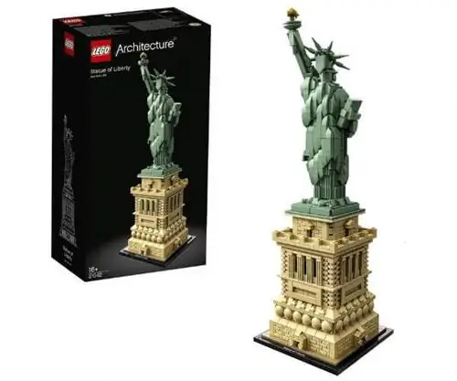 Игра, связанная с путешествиями - Статуя Свободы Lego