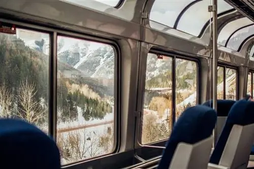 Путешествие на роскошном поезде в США: Empire Builder от Amtrak для путешествия под названием «Великие национальные парки Америки»