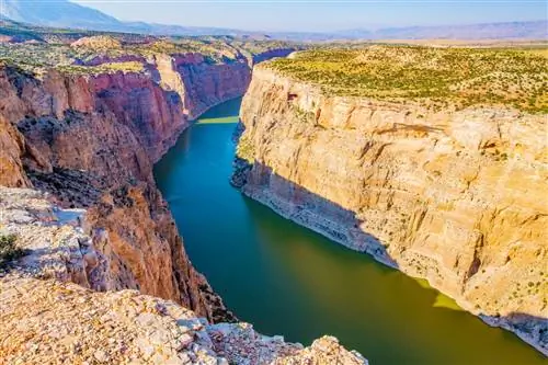 бигхорн каньон национальные парки вайоминга