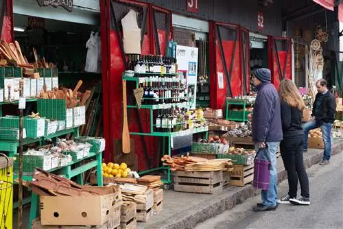 Пост рынка Тигре в Буэнос-Айресе