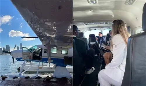 Гидросамолет Tailwind Air в Нью-Йорке, экстерьер и интерьер