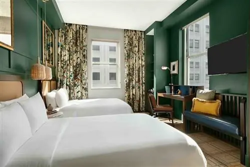 Atlanta-Boutique-Hotel-Glenn-Hotel-room, бутик-отели Атланты
