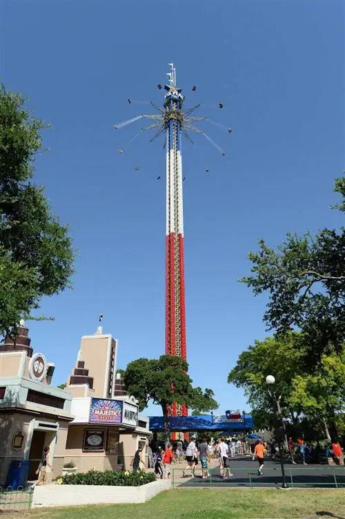 Шесть флагов над Техасом Skyscreamer Arlington