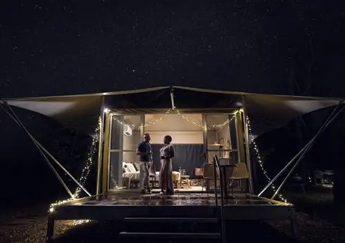 ночлег в национальном парке какаду - сафари-палатки