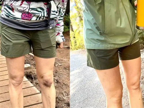 женские походные шорты - title 9 switchback