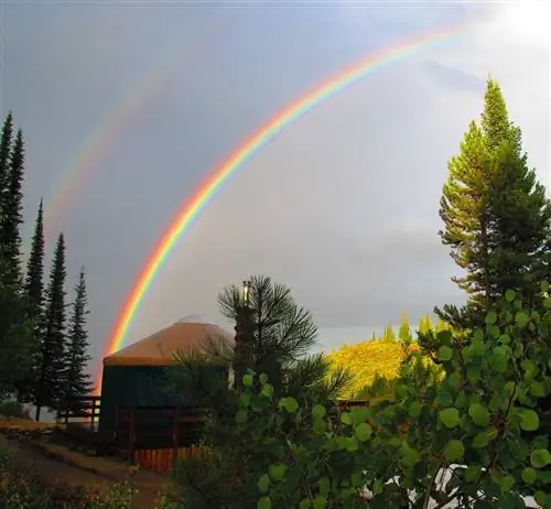 Юрты в парке штата Айдахо