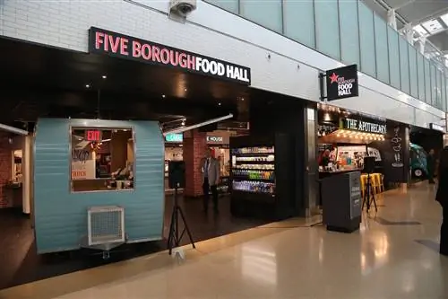 Ресторанный зал Five Borough в Нью-Йорке