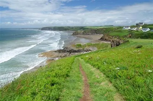 Pembrokeshire Coast Path, Пембрукшир, Уэльс, Великобритания
