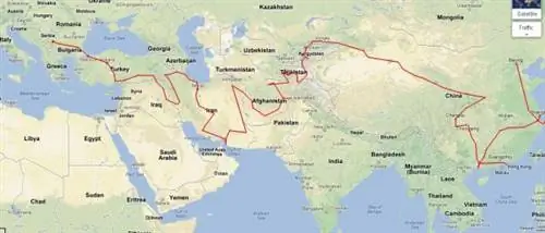 Карта маршрута