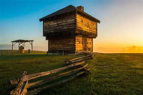 Блокгауз на Уайлдернесс-роуд, Вирджиния