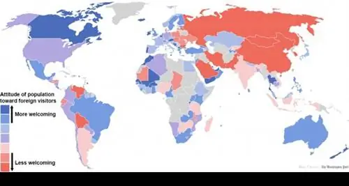 140 стран в рейтинге открытости для иностранцев