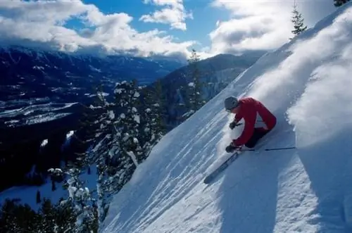 Катание на лыжах в Ферни