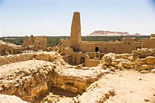 Храм Оракула или Храм Откровения Амона в оазисе Сива