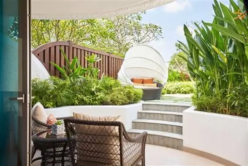 палуба отеля Shangri-La, Сингапур