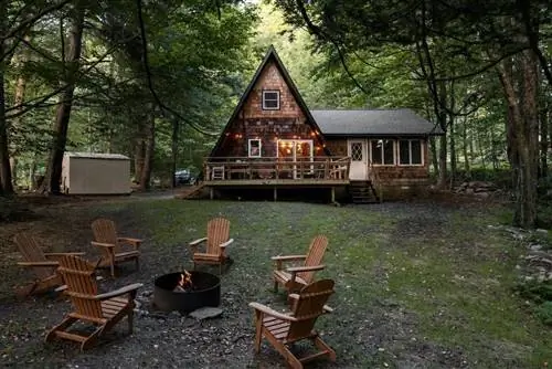 Аренда домика Little A Airbnb в Пенсильвании