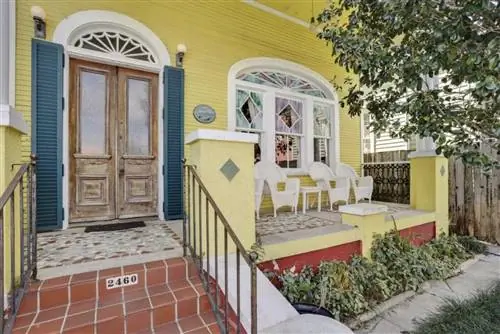 Отели в центре Нового Орлеана b and b porch Отели в центре Нового Орлеана b and b porch