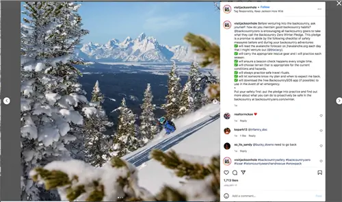 Тег Instagram отвечает за борьбу с чрезмерным туризмом
