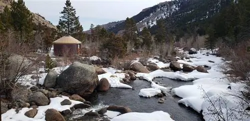 раковины каньон юрты зима