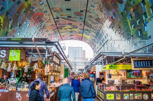 Markthal в Роттердаме, Нидерланды