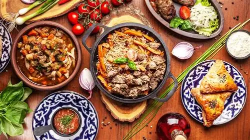 Традиционная узбекская кухня