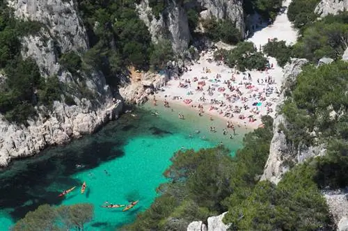 Calanque d'En-Vau - один из самых красивых каланг в национальном парке Calanques.
