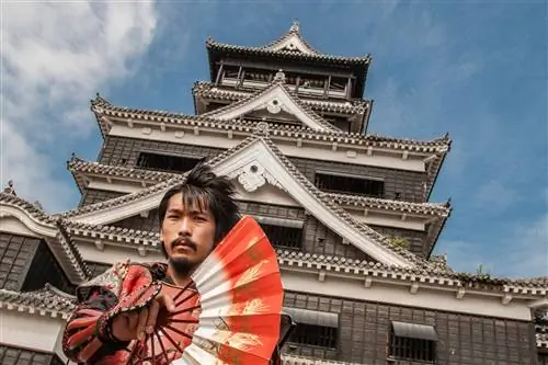 Самурай без маски - Замок Кумамото, город Кумамото