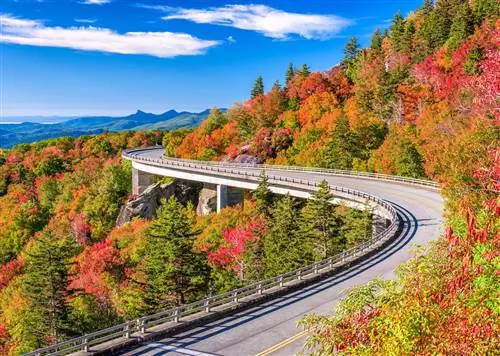 Лучшие остановки на Blue Ridge Parkway