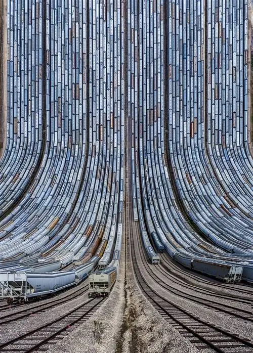 Двор BNSF в Техасе Двор BNSF в Техасе