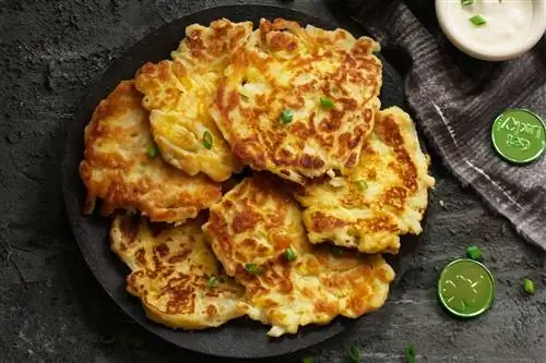 Ирландские картофельные оладьи, боксти