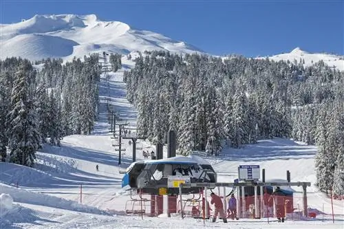 Горнолыжный курорт Mt Bachelor, Бенд, Орегон