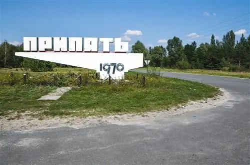 Припять, город, в котором после взрыва проживало большинство чернобыльцев со своими семьями.