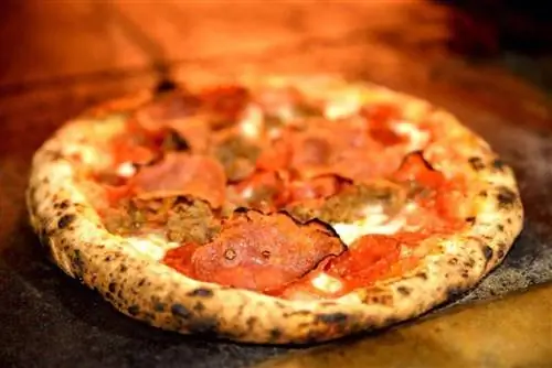 Пирог с пиццей