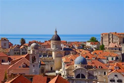 Крыши старого города Дубровника