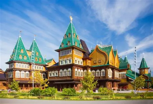 Деревянный дворец в Коломенском, Москва