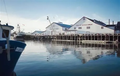 Консервный завод в заливе Джорджия Steveston Tourism Richmond Canada