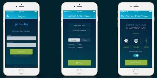 Приложение CarbonFreeTravel