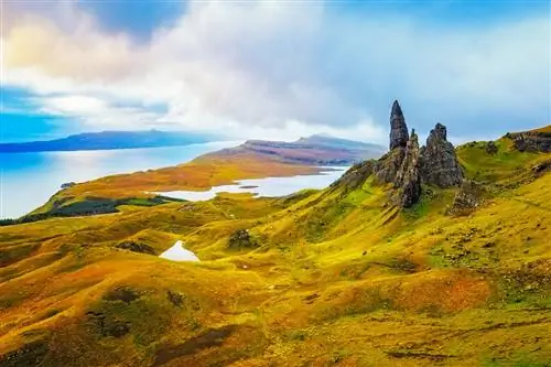 Старик из скалы Сторр, остров Скай, Шотландия