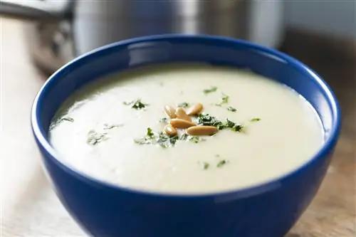 картофельный крем из цветной капусты