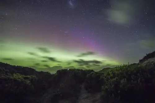 Aurora Australis в Тасмании
