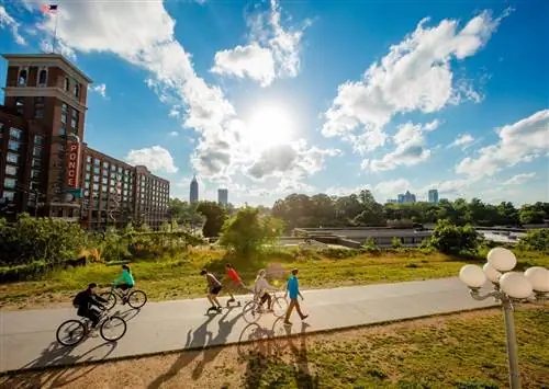 Белтлайн в Атланте – будущее американских городских зеленых насаждений