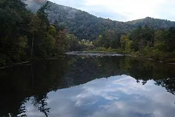 Отражение озера