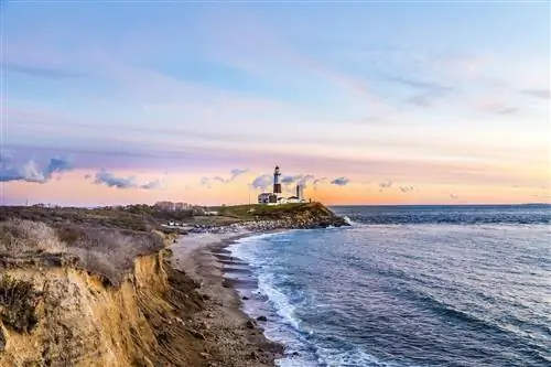 Montauk Point Light, маяк, Лонг-Айленд, Нью-Йорк, графство Саффолк