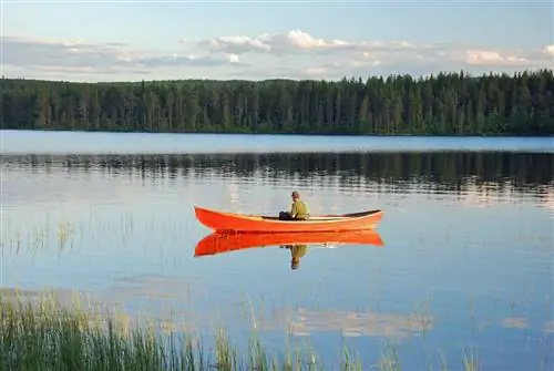 Человек в лодке