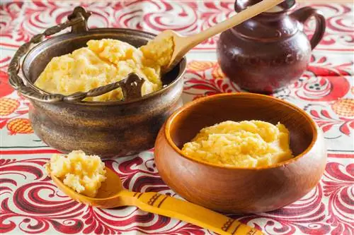 традиционная украинская еда кукурузная каша