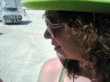 Ли Шульман на Burning Man